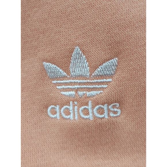 Adidas Women's Adicolor Essentials Fleece Jogger Pants – Peach, Size 30 Waist - Picture 15 of 15